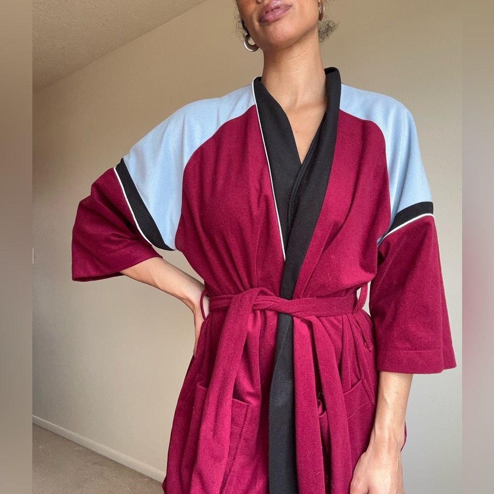 Colorblock Robe - image 3